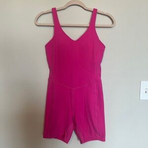 Lululemon Athletica Pink Jumpsuit 6”
